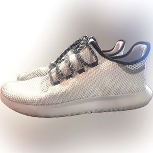 Men’s white Adidas sz 12